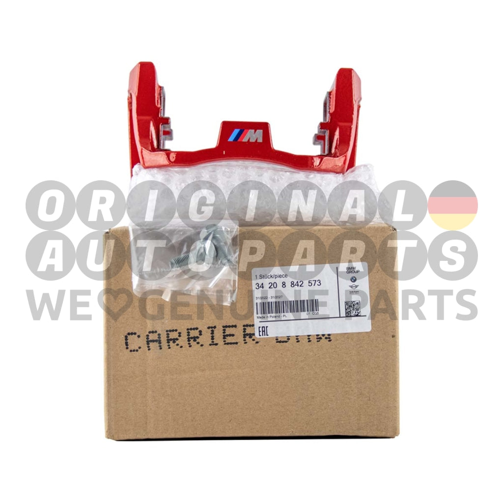 Genuine BMW Brake Caliper Carrier rear left 34208842573